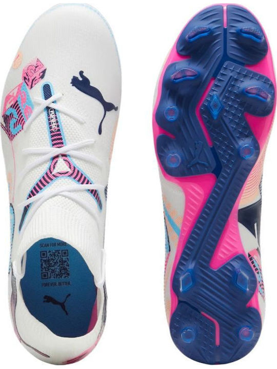 PUMA Future 7 Match Vol. Up FG/AG Ποδοσφαιρικά Παπούτσια με Τάπες Μπεζ PUMA Future 7 Match Vol. Up FG/AG Ποδοσφαιρικά Παπούτσια με Τάπες Μπεζ