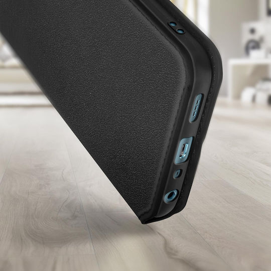 Oppo A77 Hülle Kartenhalter Cover Video-Ständer Schwarz