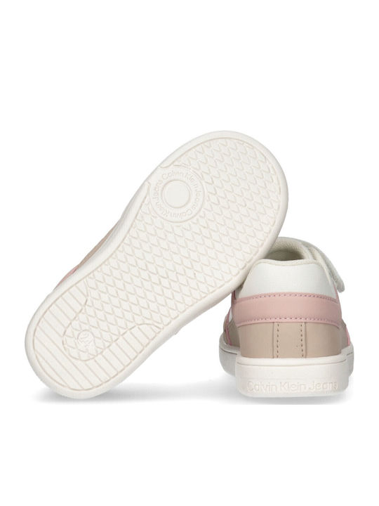 Παιδικά Sneakers με Σκρατς Λευκά