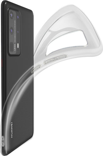 Carcasă Huawei P40 Pro din silicon ultra-subțire transparentă