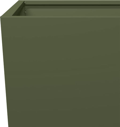 vidaXL Set 2 Blumenkästen Metall Ladi