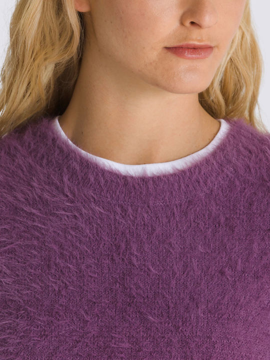 Women's Sleeveless Sweater Grape Jam