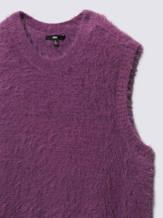 Women's Sleeveless Sweater Grape Jam