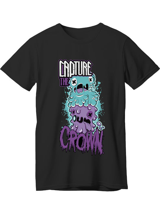 T-shirt Capture Crown Rock Avenue Black