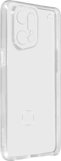 360° Case Oppo Find X5 Pro Flexible Front & Rigid Back – Transparent