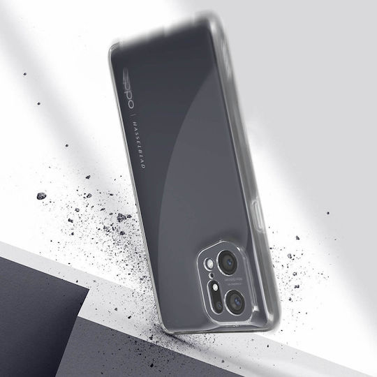 360° Case Oppo Find X5 Pro Flexible Front & Rigid Back – Transparent