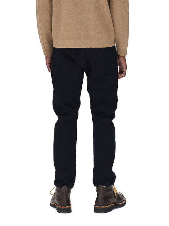 Men's Jeans Pants with Loose Straight Fit Blue