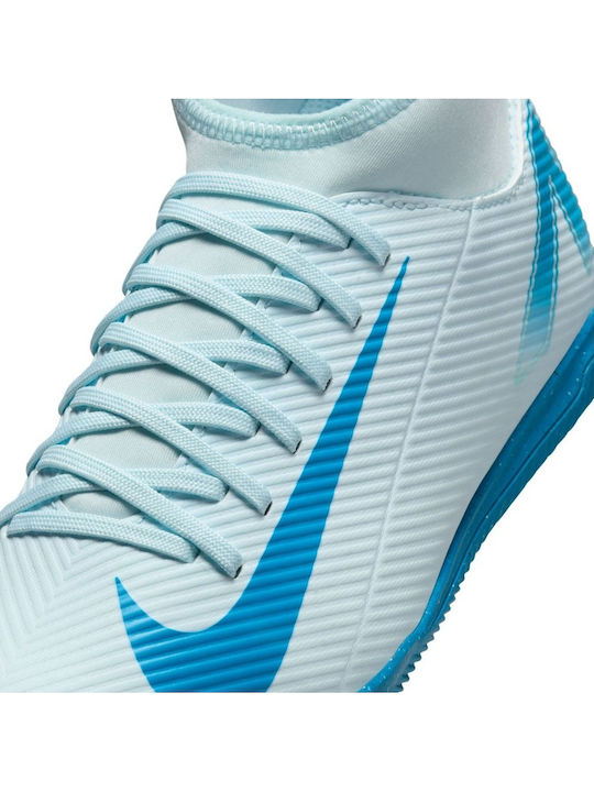 Superfly 10 Club Ic IC Kids Indoor Soccer Cleats Light Blue