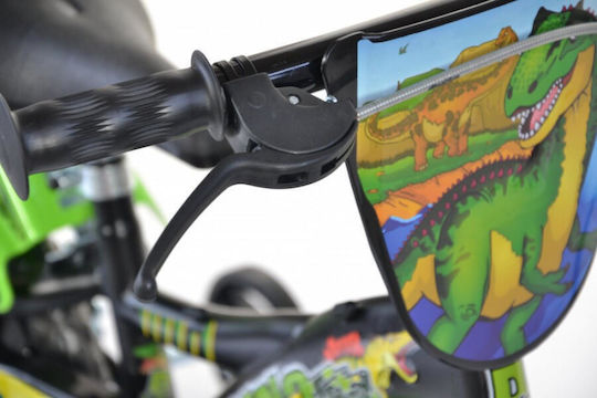 Dino Bikes 12" Kids Bicycle BMX Green
