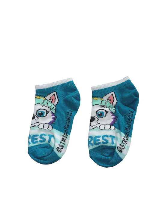 Paw Patrol Kids' Ankle Socks Paw Everest Mint