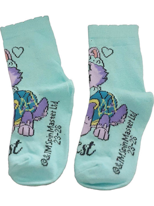 Paw Patrol Παιδικές Κάλτσες Turquoise