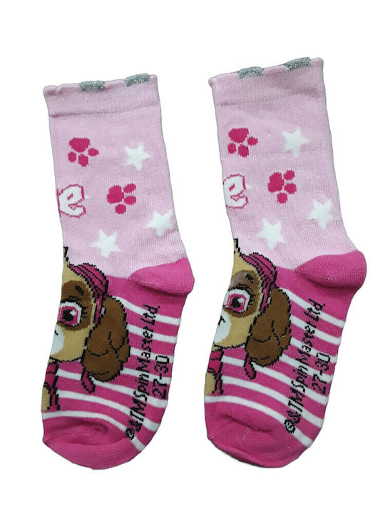 Paw Patrol Kids' Socks Skye Pink