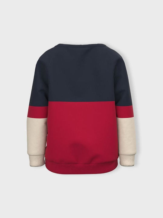 Kids Sweatshirt Cardigan with Hood Dark Sapphire