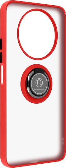 Honor Magic4 Lite Bi-Material Metallischer Ring Video Ständer Rot