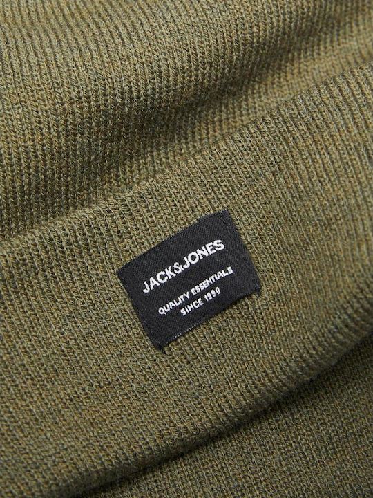 Beanie Unisex Beanie Knitted in Green color