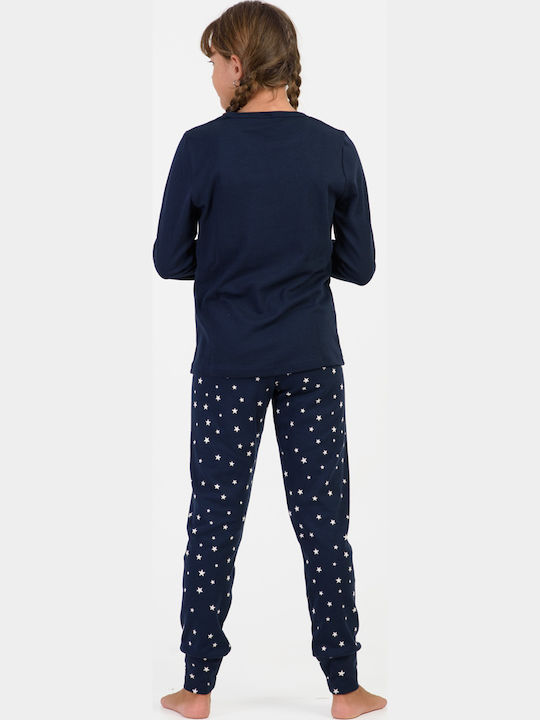 Pretty Baby Pijama pentru copii De iarnă Dark Blue
