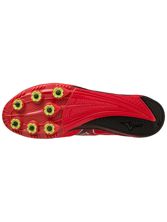 Mizuno X First 2 Sport Shoes Spikes Red / Black / White