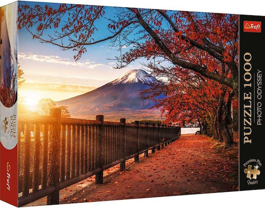 Trefl Puzzle 1000 Premium Plus Photo Odyssey Mount Fuji Japan