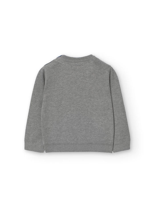 Boboli Kids Sweater Long Sleeve grey