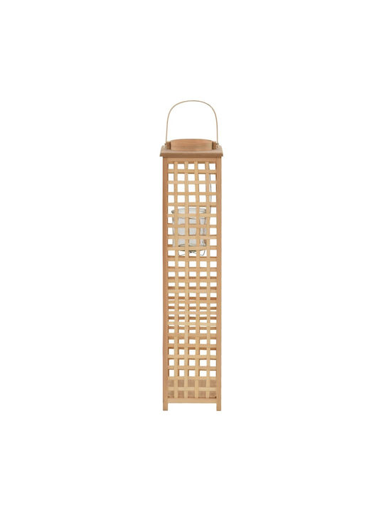 vidaXL Floortop Bamboo Lantern Beige 19.5x19.5x84cm