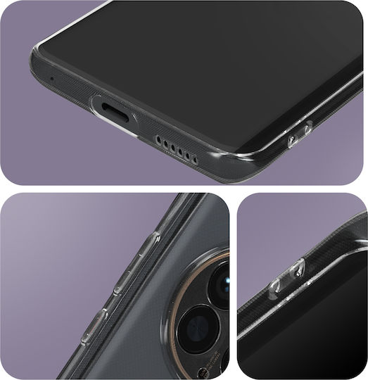 Hülle Huawei Mate 50 Pro Flexibel Ultrathin Anti-Gilbung Transparent