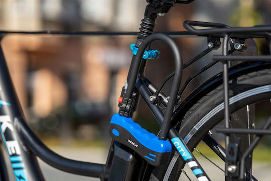 Gerda Fahrradschloss für Pedal mit Schlüssel Gray