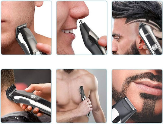 DSP 6 in 1 90350 Set Rechargeable Hair Clipper Black 561338