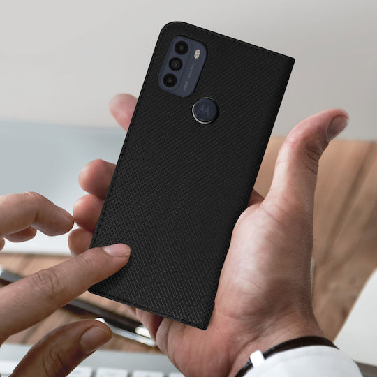 Folio Case Motorola Moto G50 Magnetic Cover Card-holder Stand Feature Black