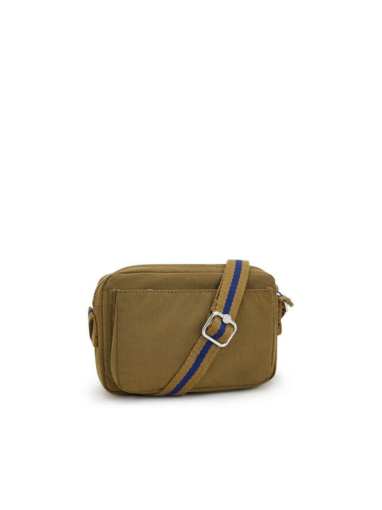 Kipling Abanu Damen Tasche Schulter Khaki