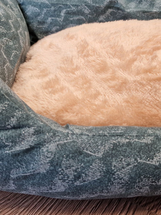 Hundebett Zola Blau 47x37cm