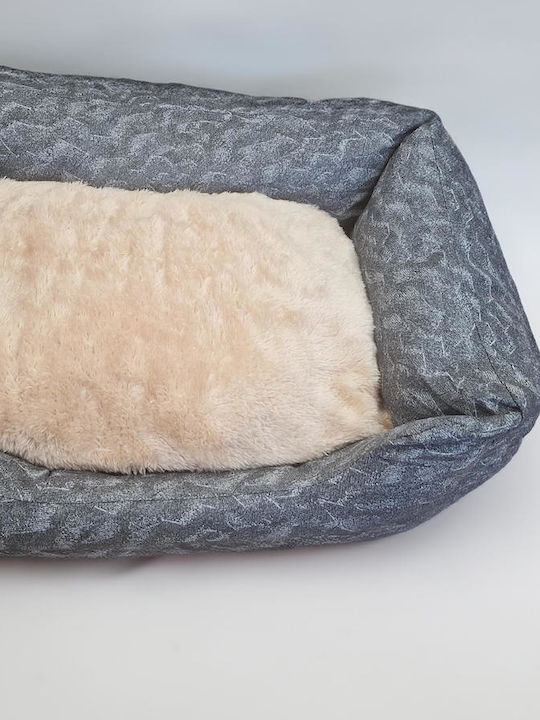 Kopfkissen für Hunde Rechteck Gray 47x37cm.