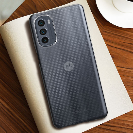 Калъф Motorola Moto G62 5g Силиконов Гел Гъвкав Ултратънък 0.3мм Прозрачен