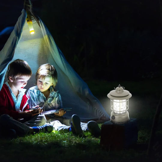 Led Battery Lantern for Camping Green