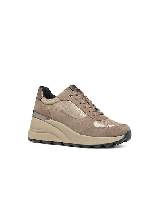 Geox Spherica Damen Sneakers Cigar