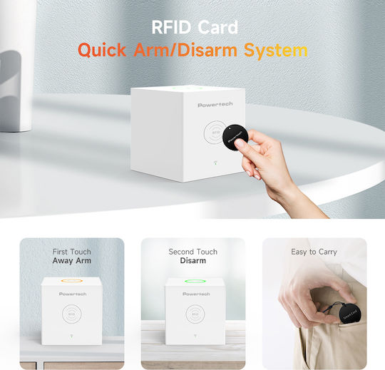 Powertech Autonomous Wireless Alarm System with 2 Tags