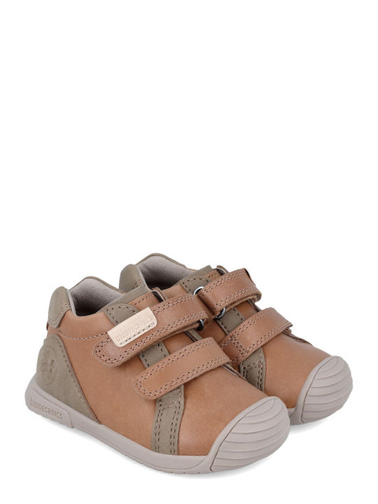 Biomecanics Kids Sneakers Anatomic with Scratch Brown