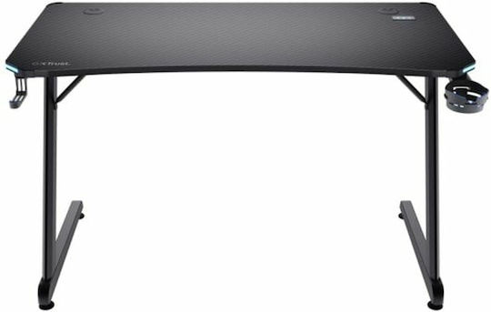 Γραφείο Gaming GXT 709 Luminus με LED 120x74x60εκ. Μαύρο Γραφείο Gaming GXT 709 Luminus με LED 120x74x60εκ. Μαύρο