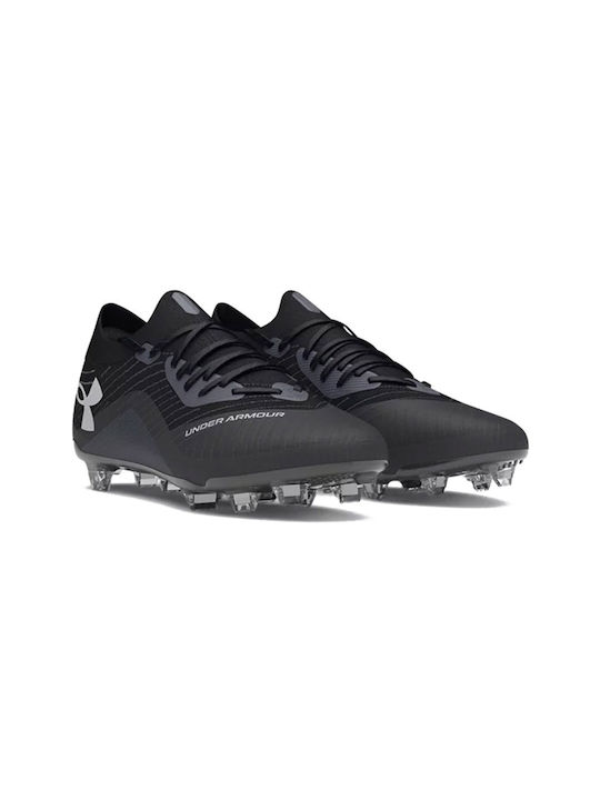 Under Armour Shadow Elite 2.0 Ποδοσφαιρικά Παπούτσια με Τάπες FG Μαύρα