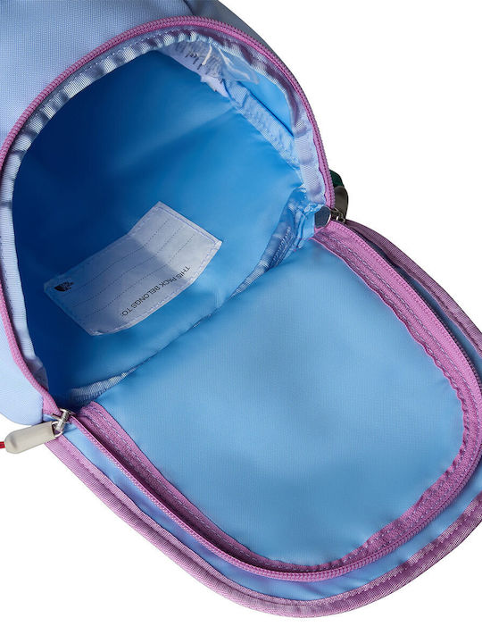 The North Face Schulranzen Rucksack Kindergarten mit Flaschenhalter Hellblau 22,5 x 14 x 30,2 cm