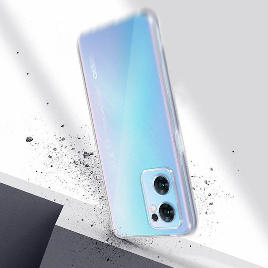 360° Калъф Oppo Find X5 Lite Гъвкав Преден & Твърд Заден – Прозрачен