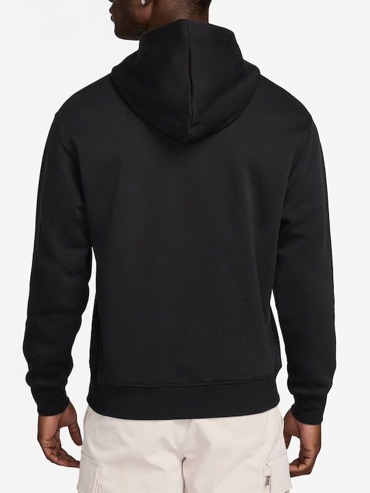 Sweatshirt with Hood Black