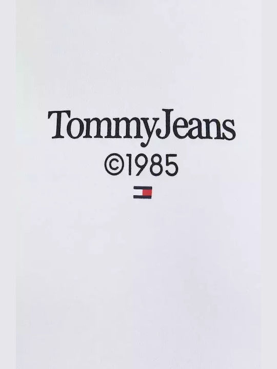 Tommy Hilfiger Hanorac pentru bărbați cu glugă și buzunare white