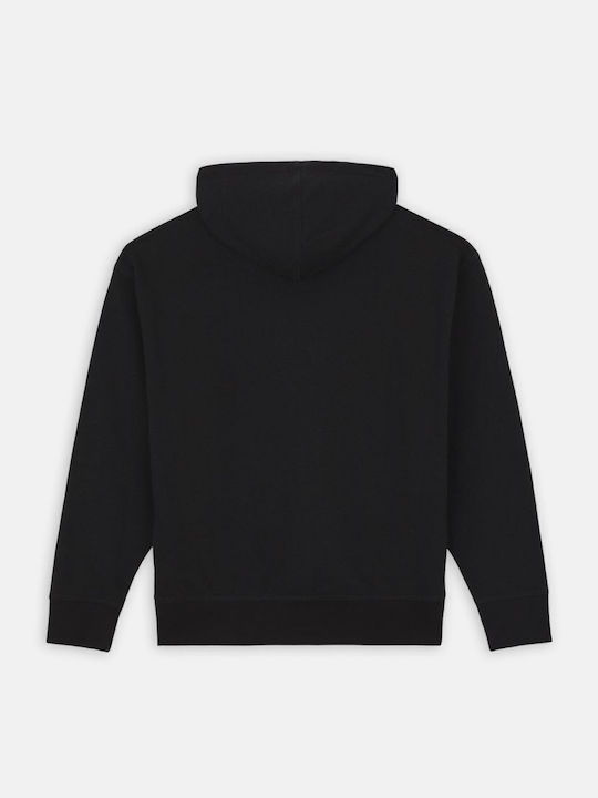 Clancy Φούτερ με Κουκούλα Black