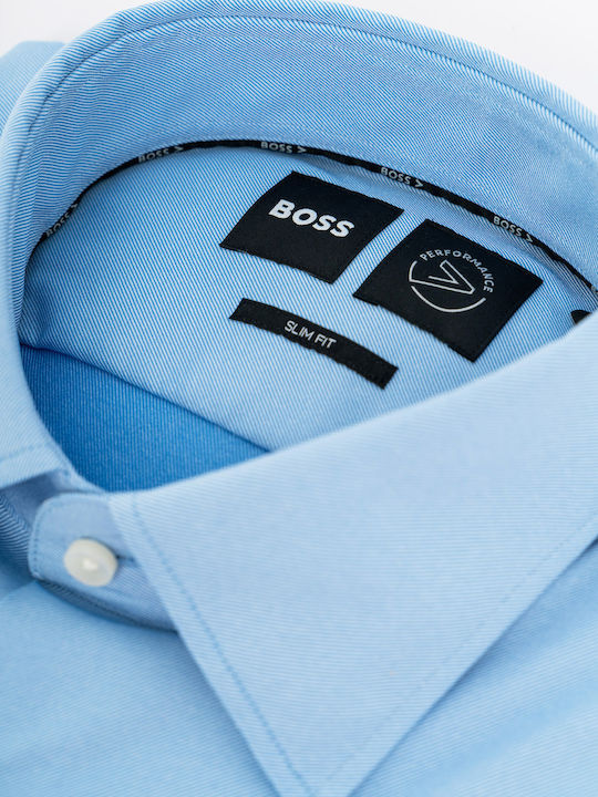 Hank Long-sleeved Shirt Light Pastel Blue