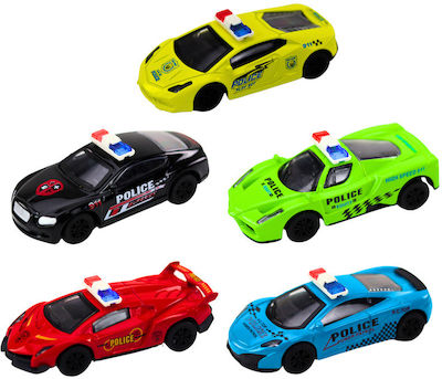 Wheels Car Toy car Police spring Metal drive Rubber wheels for 3++ Years (Various Designs) 1pc