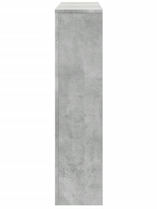 vidaXL Калориферно Капаче от ПДЧ Сиво 149x20x82см