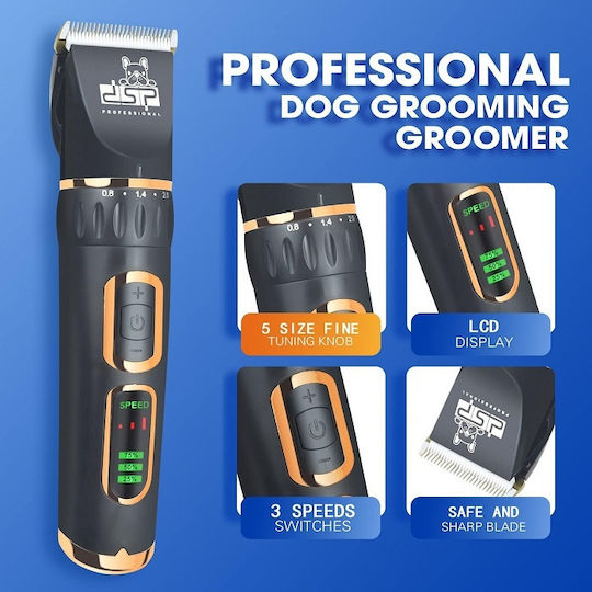 DSP Dog Grooming Clippers Rechargeable