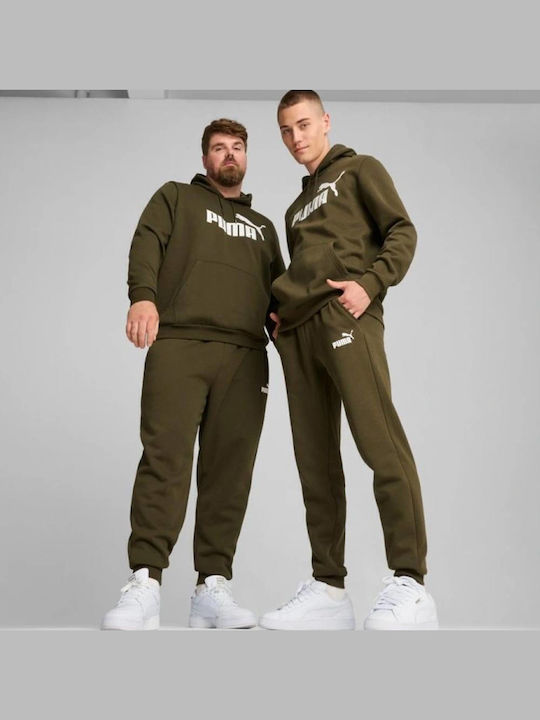 Sweatpants with Elastic Khaki