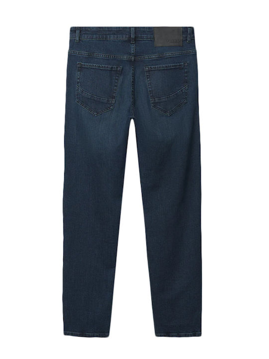Men's Jeans Pants Slim Fit Blue