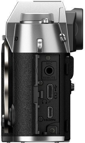 Fujifilm X-T50 Mirrorless Φωτογραφική Μηχανή Kit (XF 16-50mm F/2.8-4.8 R LM WR) Ασημί